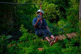 Camp Ndunda ziplining